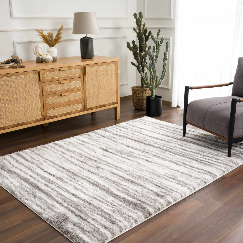 Natsu Natural Gray Area Rug - Clearance