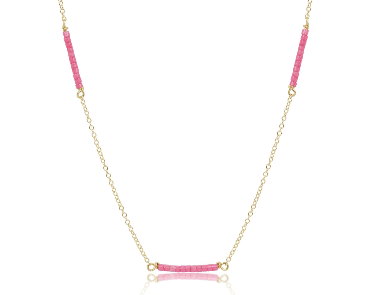 15" Choker Simplicity Chain Gold - Hope Bliss - Bubblegum