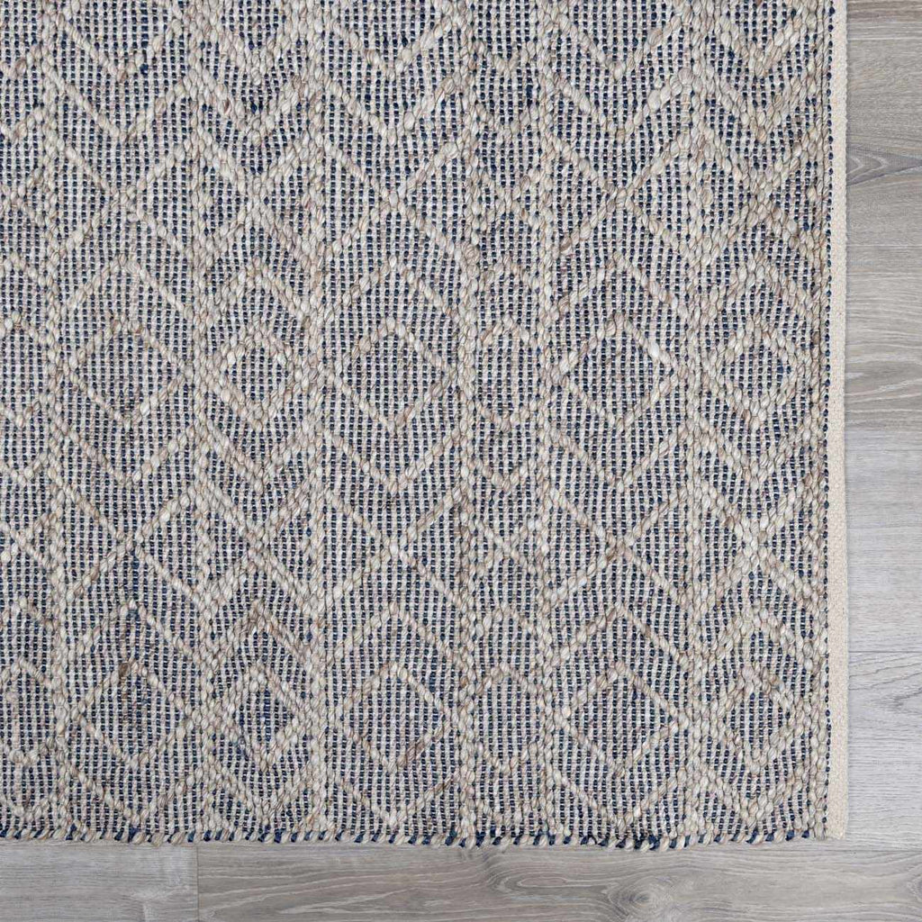 Ironia Handmade Faux Silk Rug - Clearance
