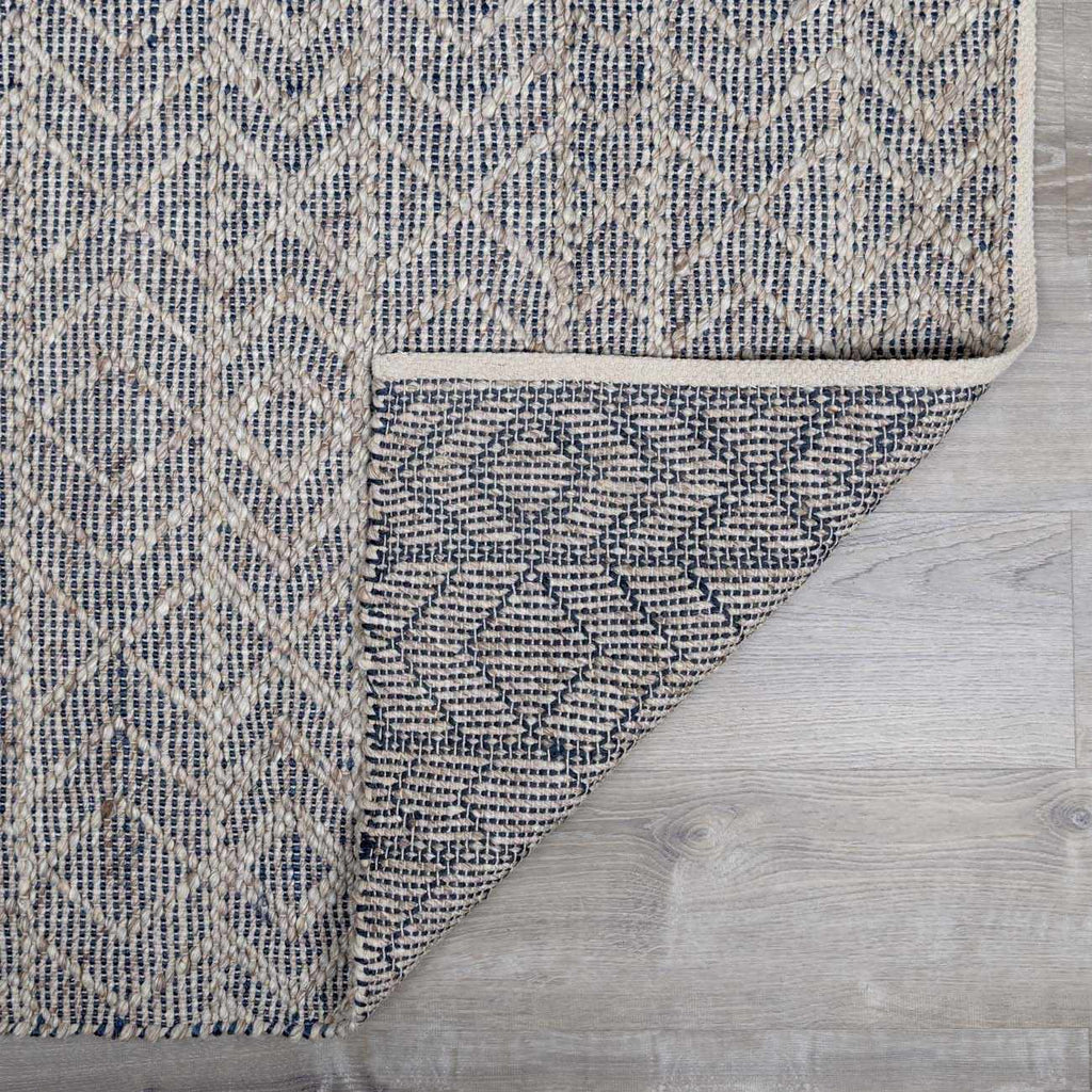 Ironia Handmade Faux Silk Rug - Clearance