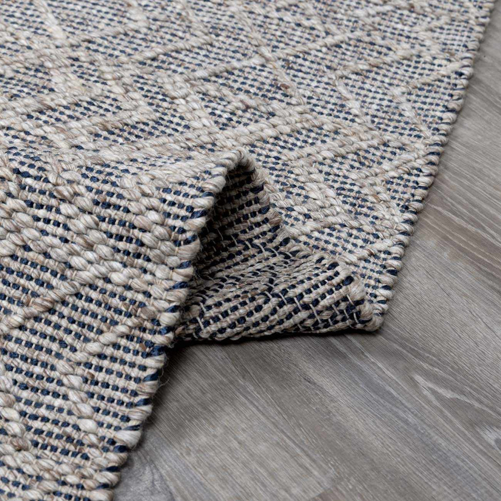 Ironia Handmade Faux Silk Rug - Clearance