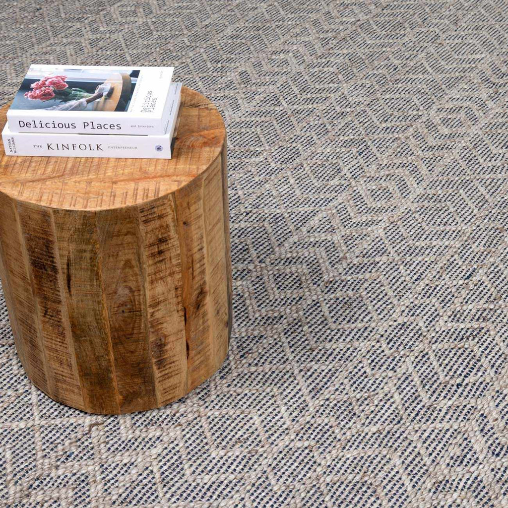 Ironia Handmade Faux Silk Rug - Clearance