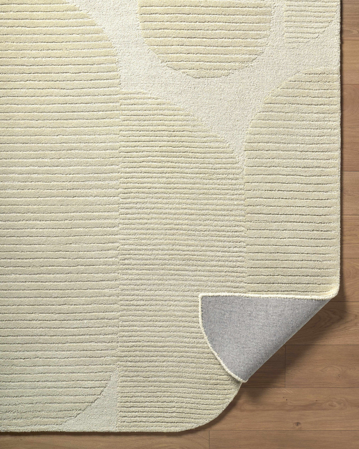 Ecrru Abstract Modern Hand Tufted Wool Area Rug