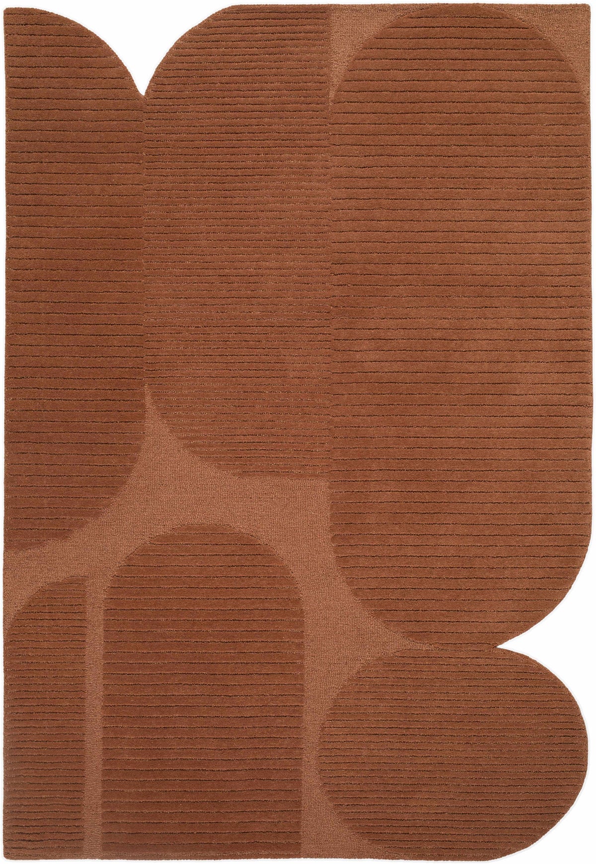 Fihe Abstract Modern Hand Tufted Wool Area Rug