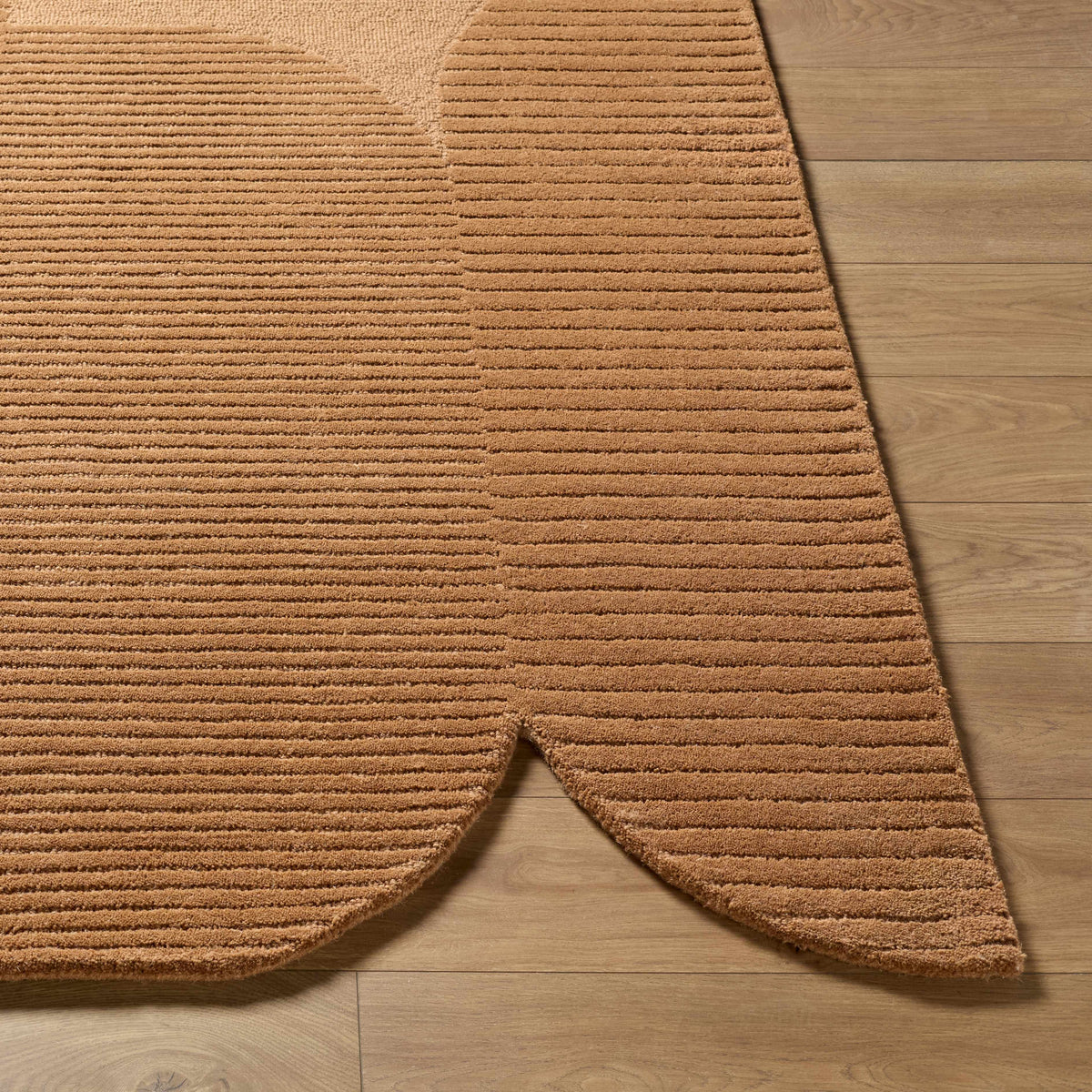 Fihe Abstract Modern Hand Tufted Wool Area Rug