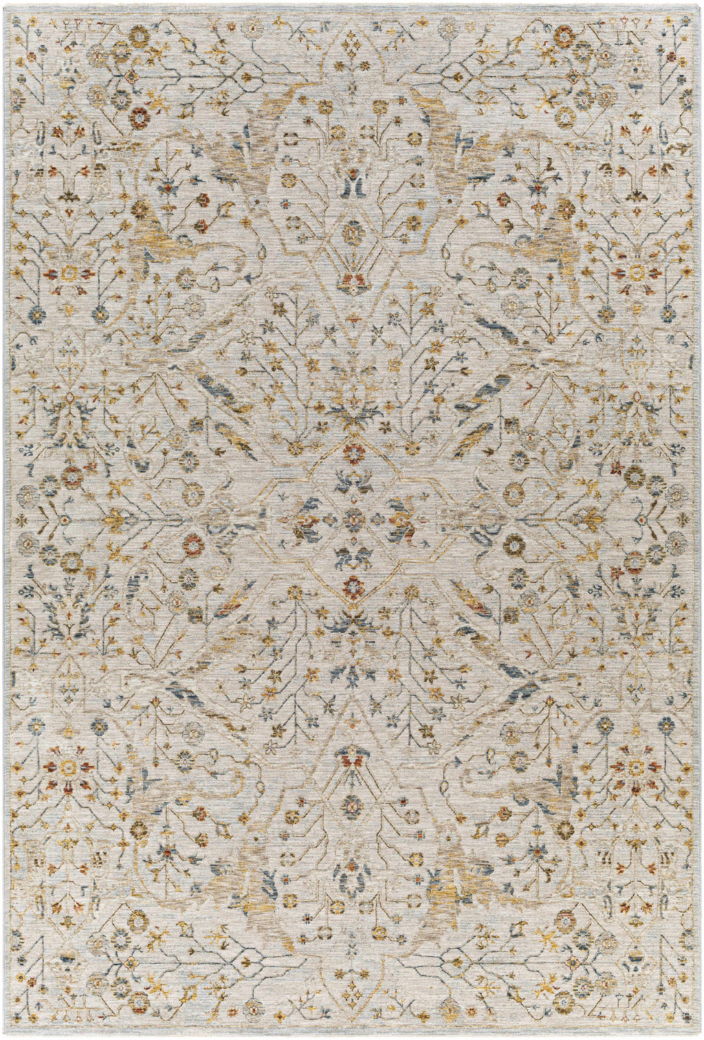 Kabungahan Oushak Style Floral Rug