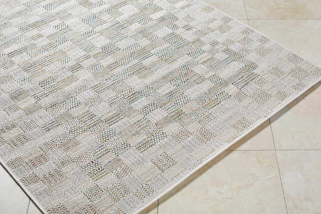 Arshad Ivory Outdoor Area Rug