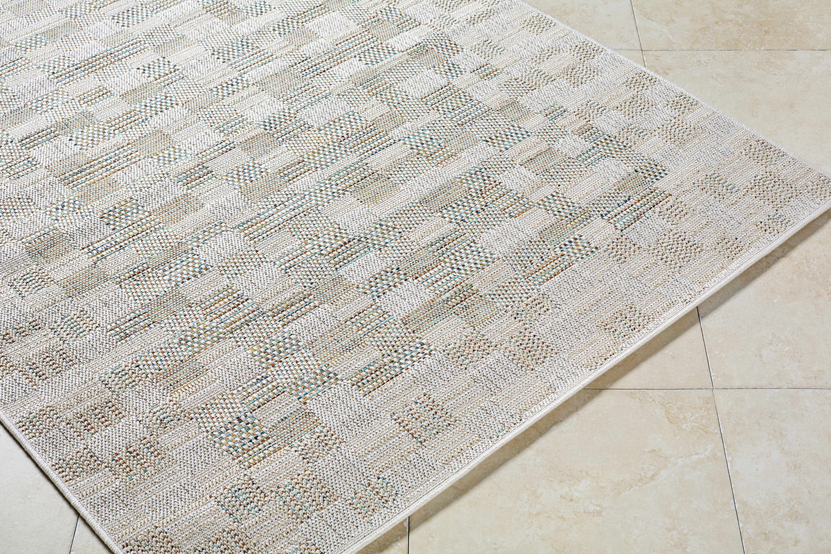 Arshad Ivory Outdoor Area Rug