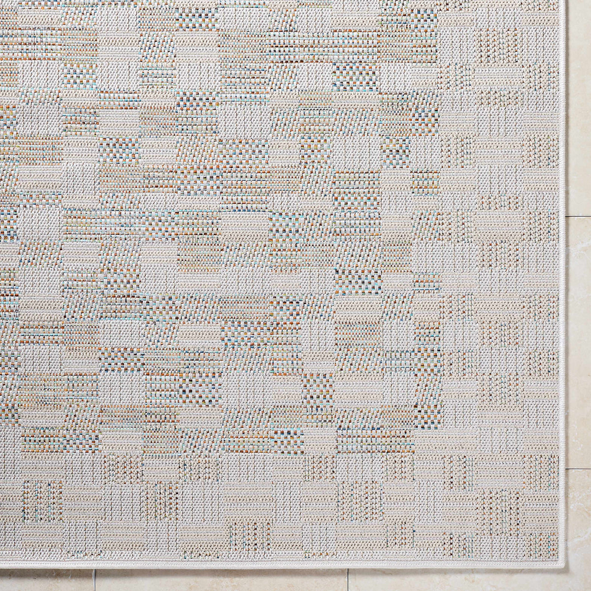 Arshad Ivory Outdoor Area Rug