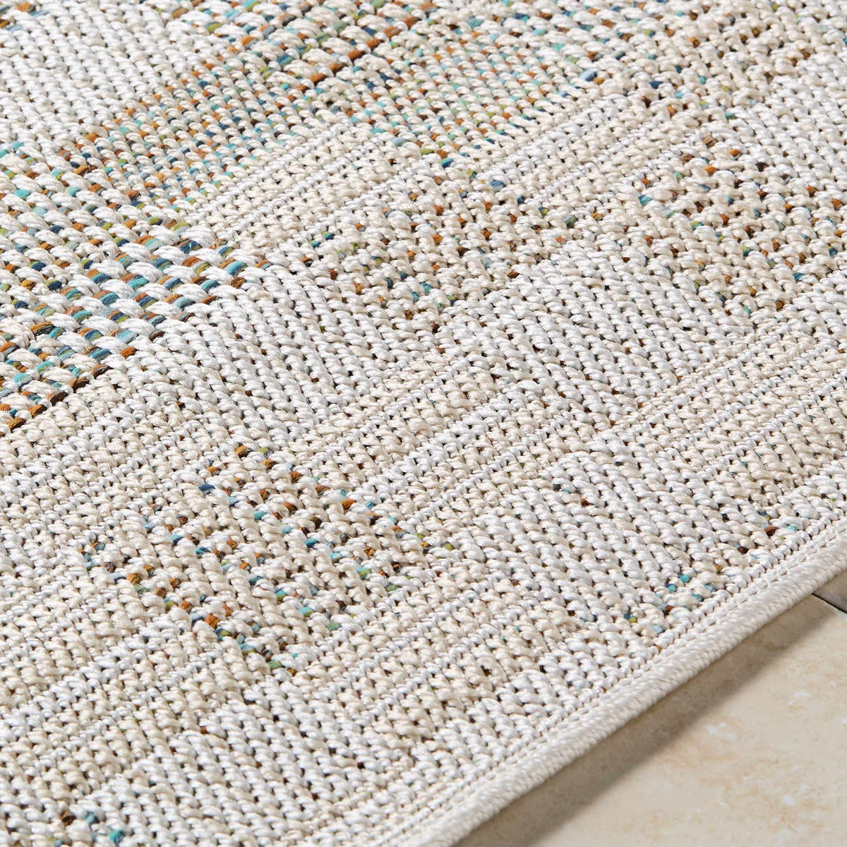Arshad Ivory Outdoor Area Rug