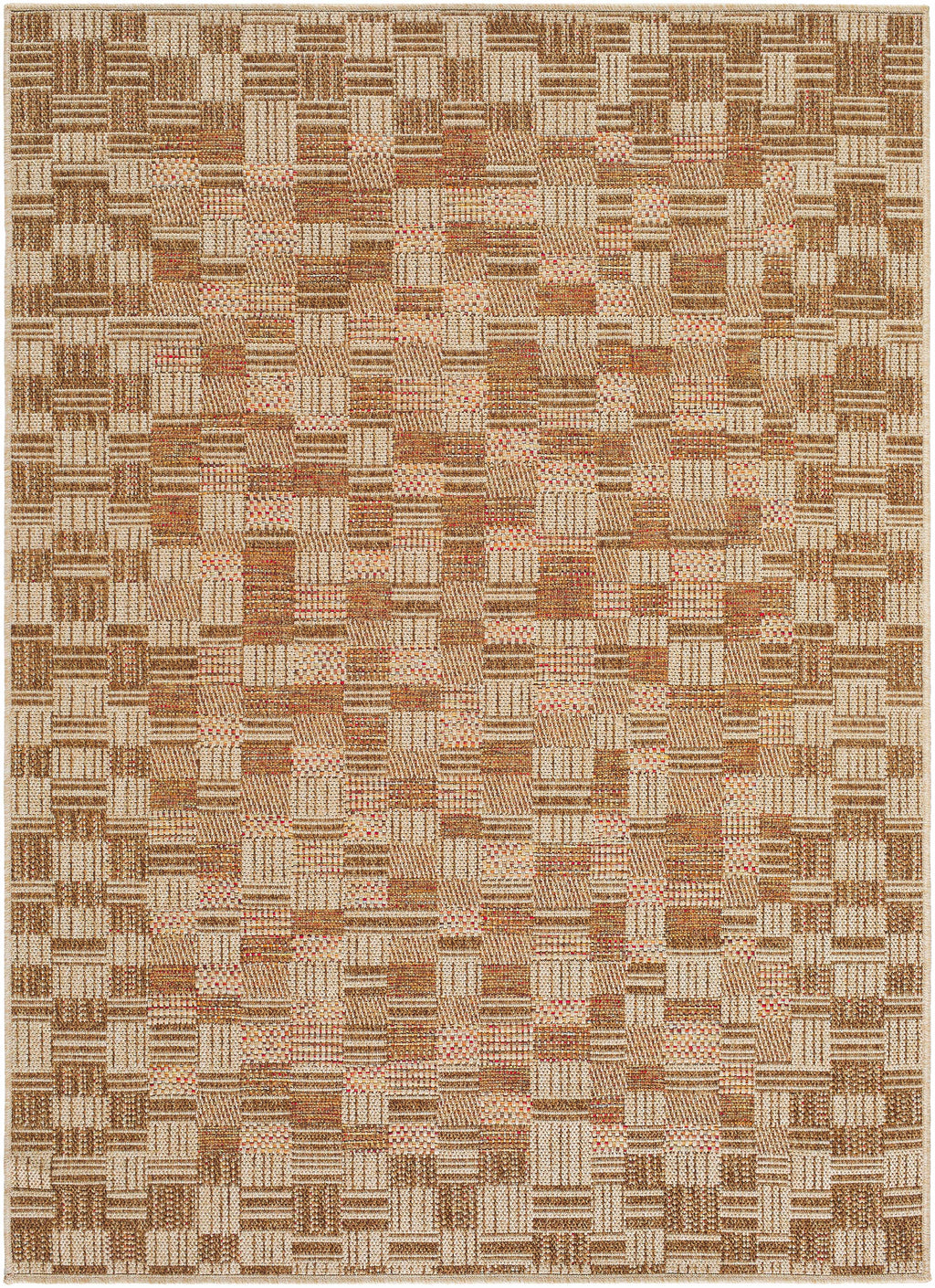 Arshad Burnt Sienna Outdoor Area Rug