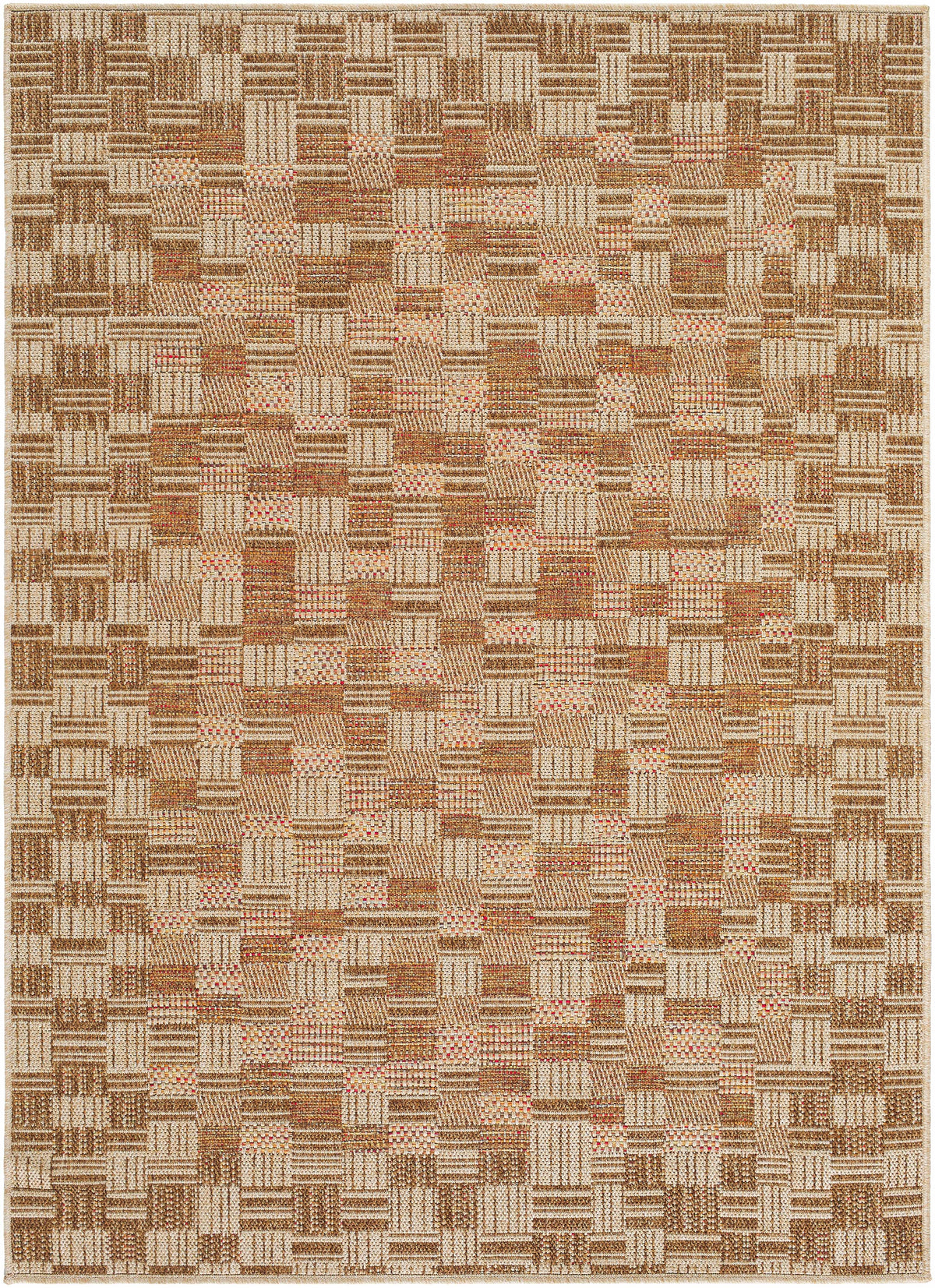 Arshad Burnt Sienna Outdoor Area Rug