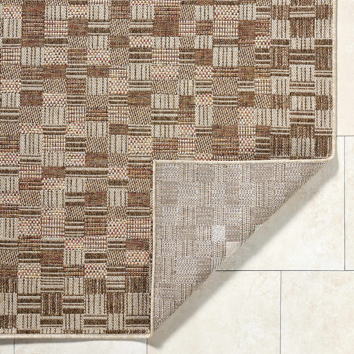 Arshad Burnt Sienna Outdoor Area Rug