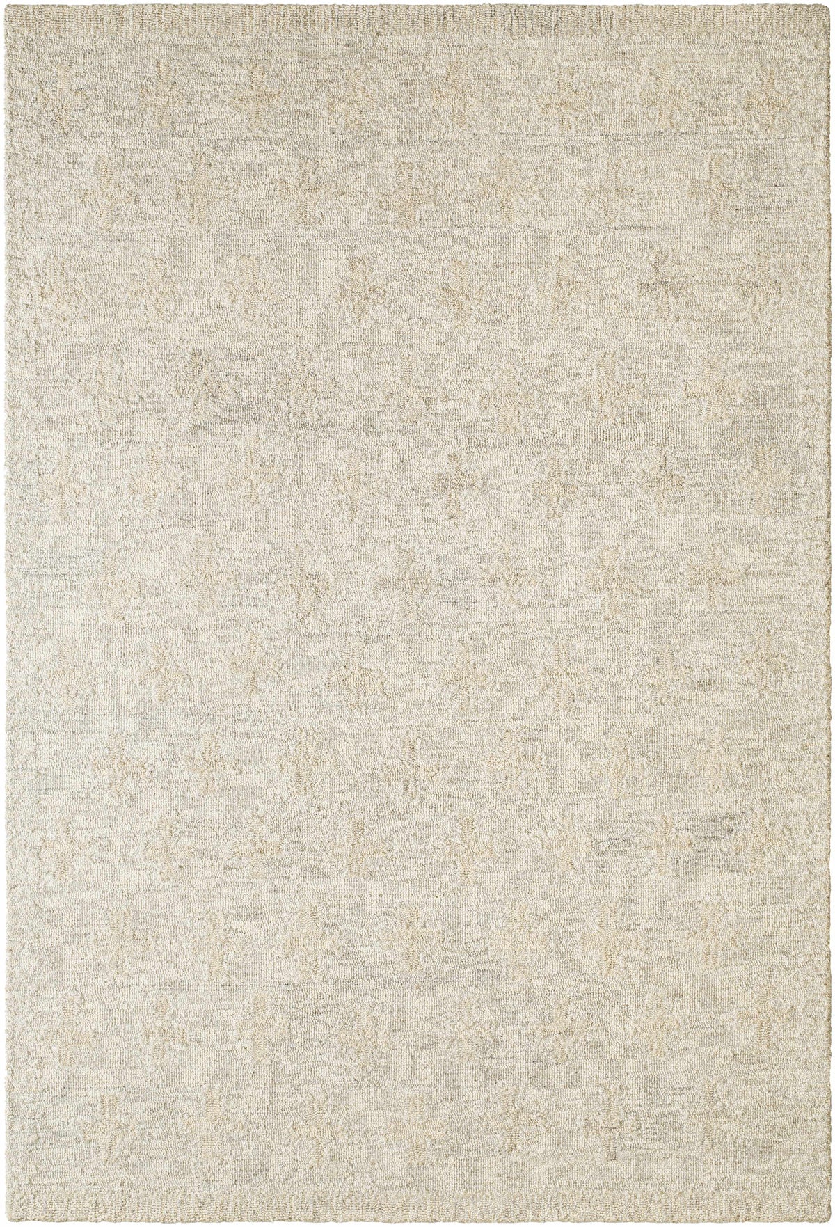 Lotta Peach Modern Wool Area Rug