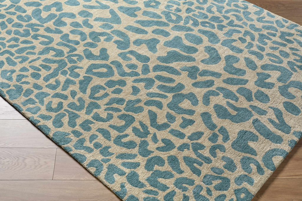 Lockbourne Leopard Print Area Rug