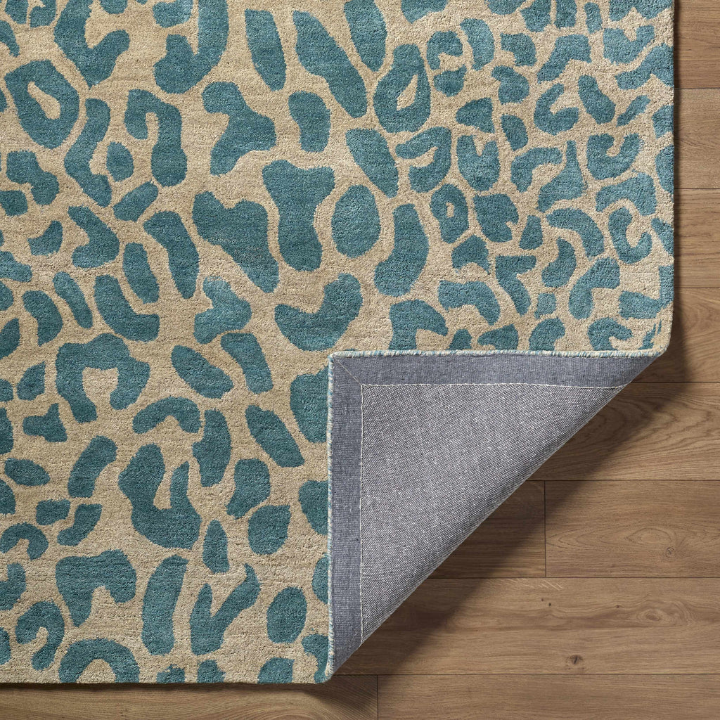 Lockbourne Leopard Print Area Rug