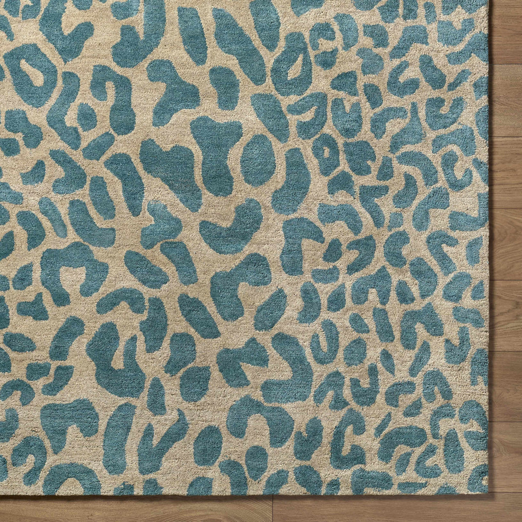Lockbourne Leopard Print Area Rug