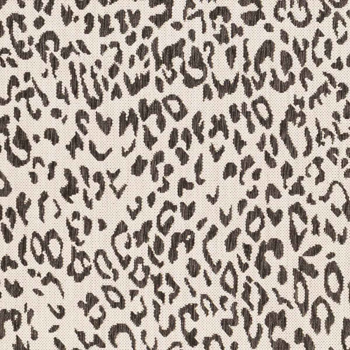Alderbury White Leopard Print Outdoor Rug
