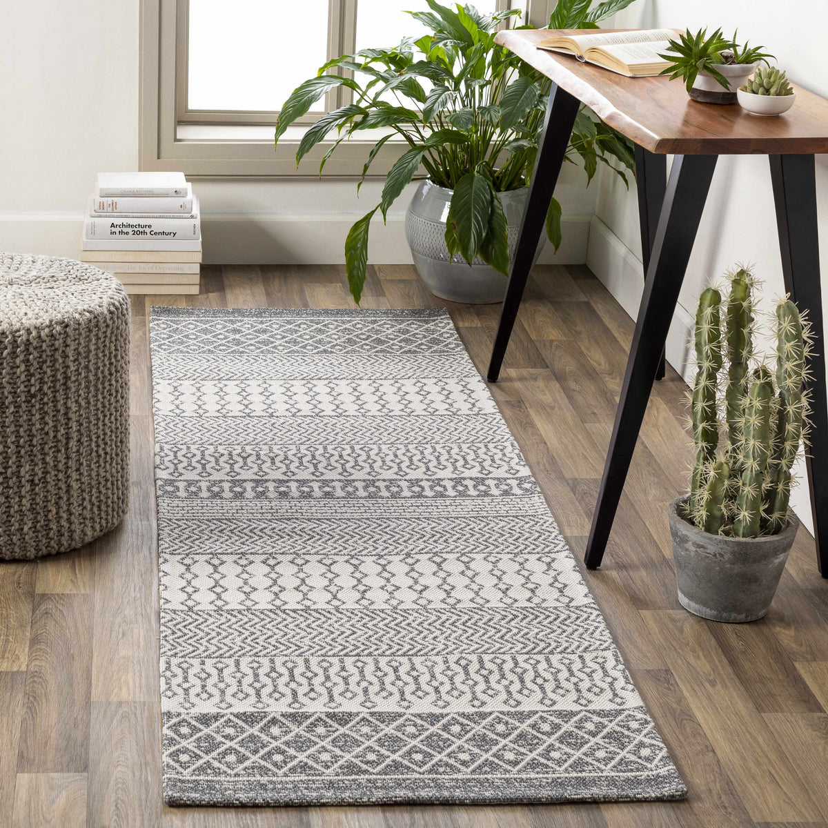 Lester Washable Area Rug - Clearance