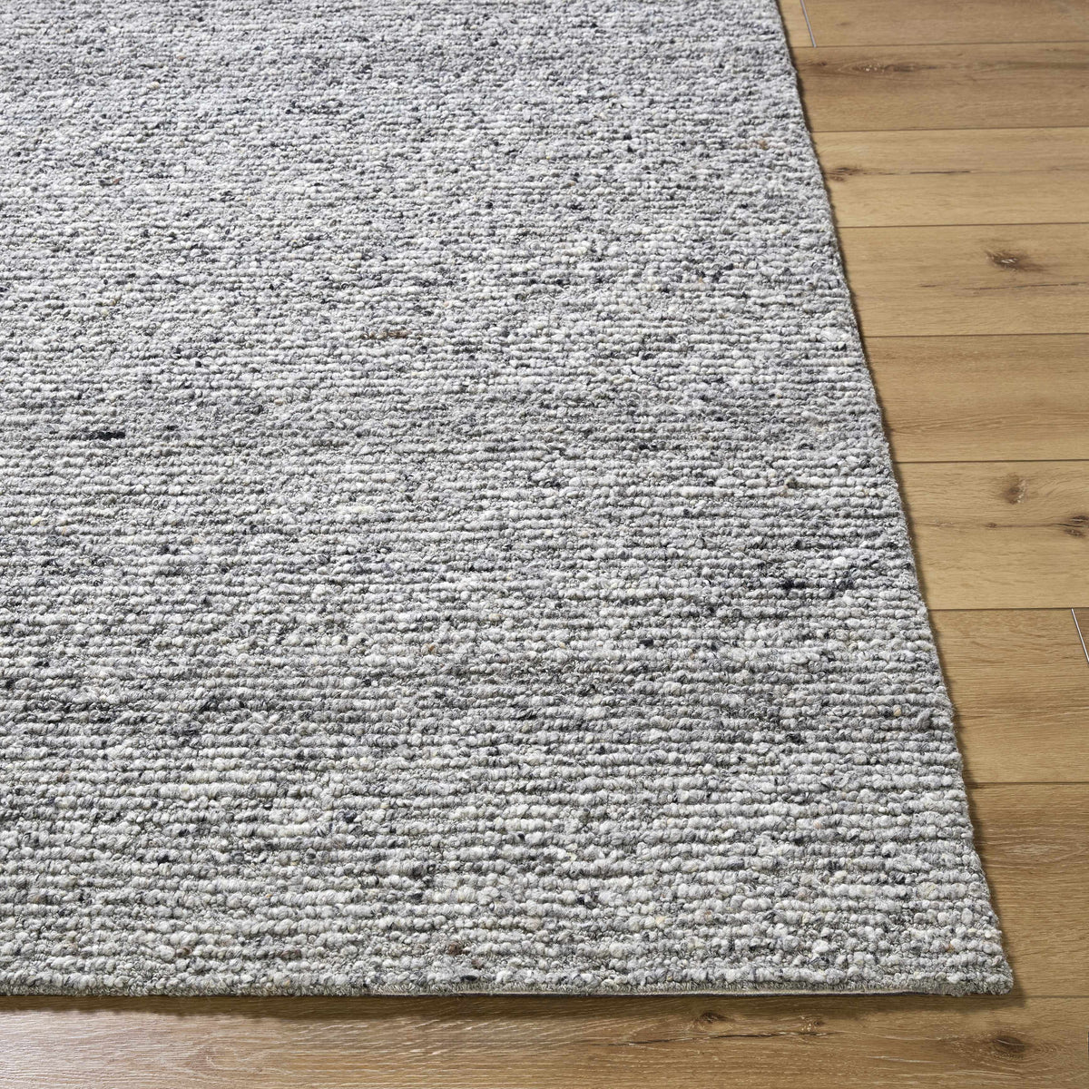 Winta Charcoal Wool Area Rug
