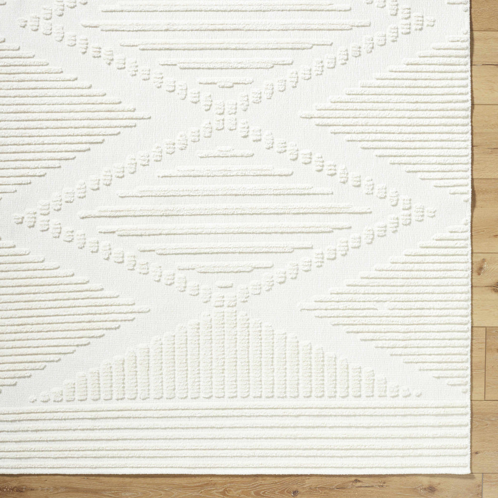 Annika Beige 3D Washable Area Rug