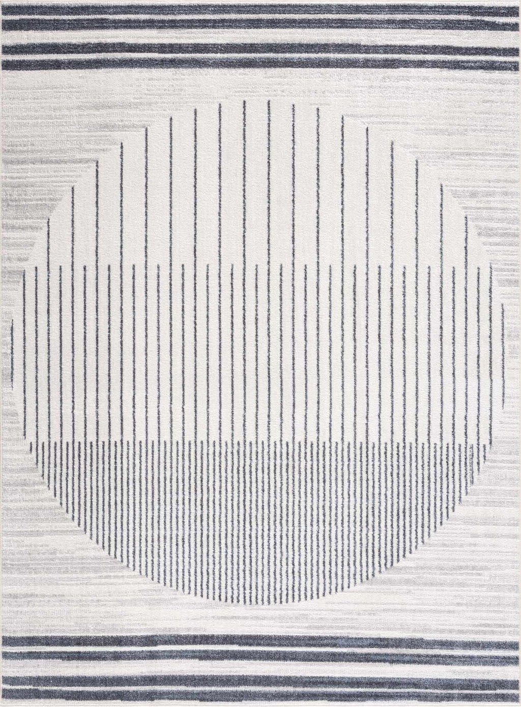 Thad Medium Gray Washable Area Rug