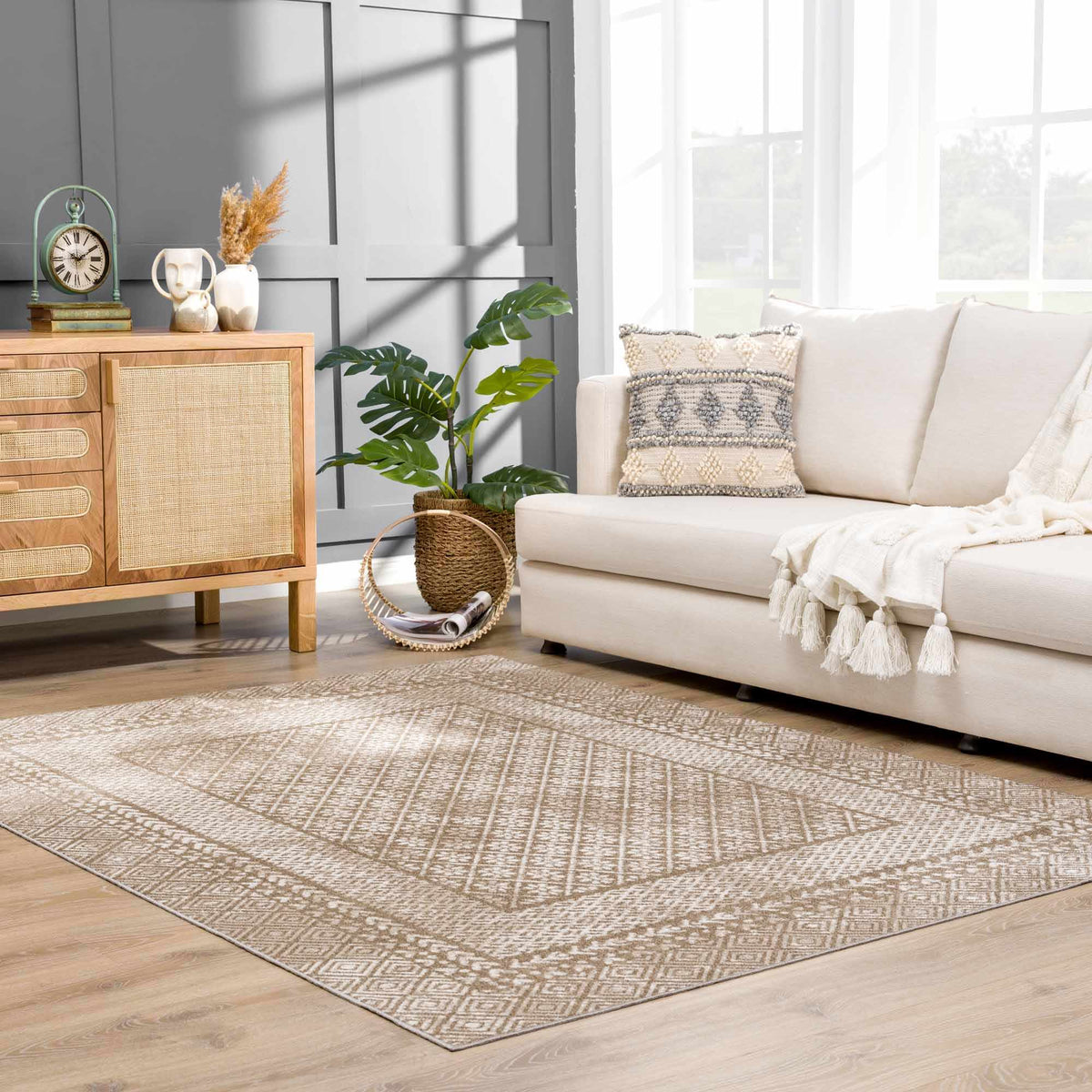 Caditaan Washable Area Rug