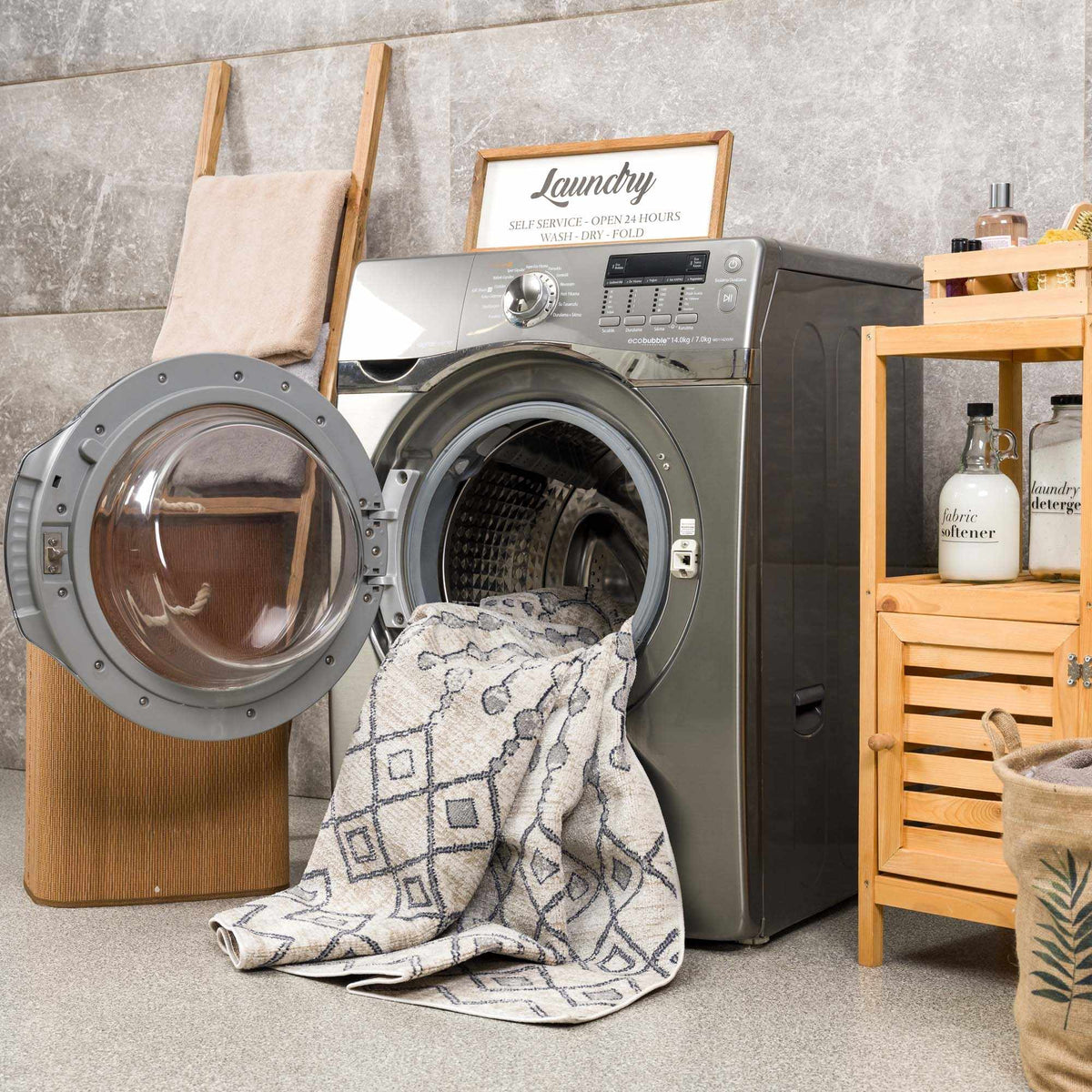 Midstream Washable Area Rug - Clearance