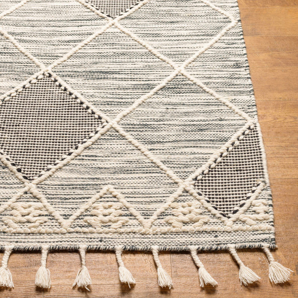 Mabua Tasseled Jute&Wool Rug - Clearance