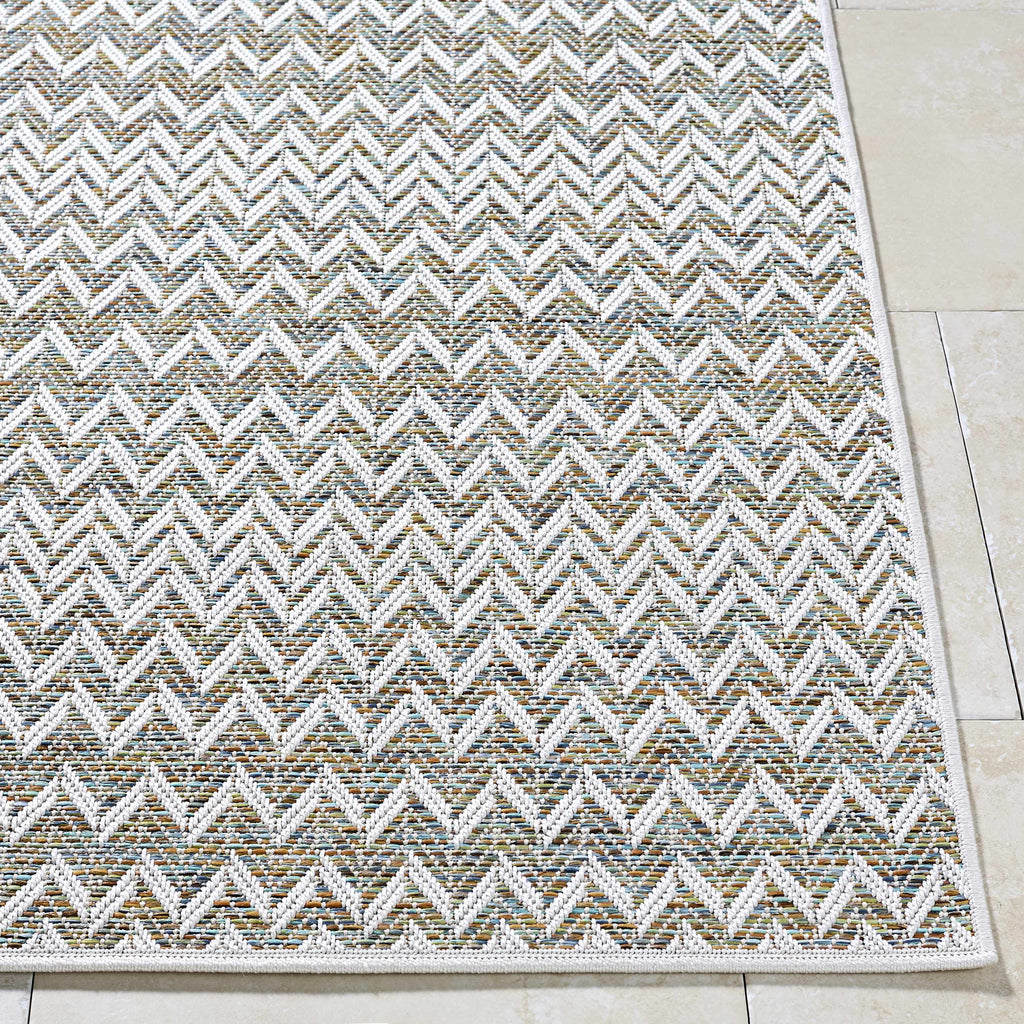 Alazne Ivory Outdoor Area Rug