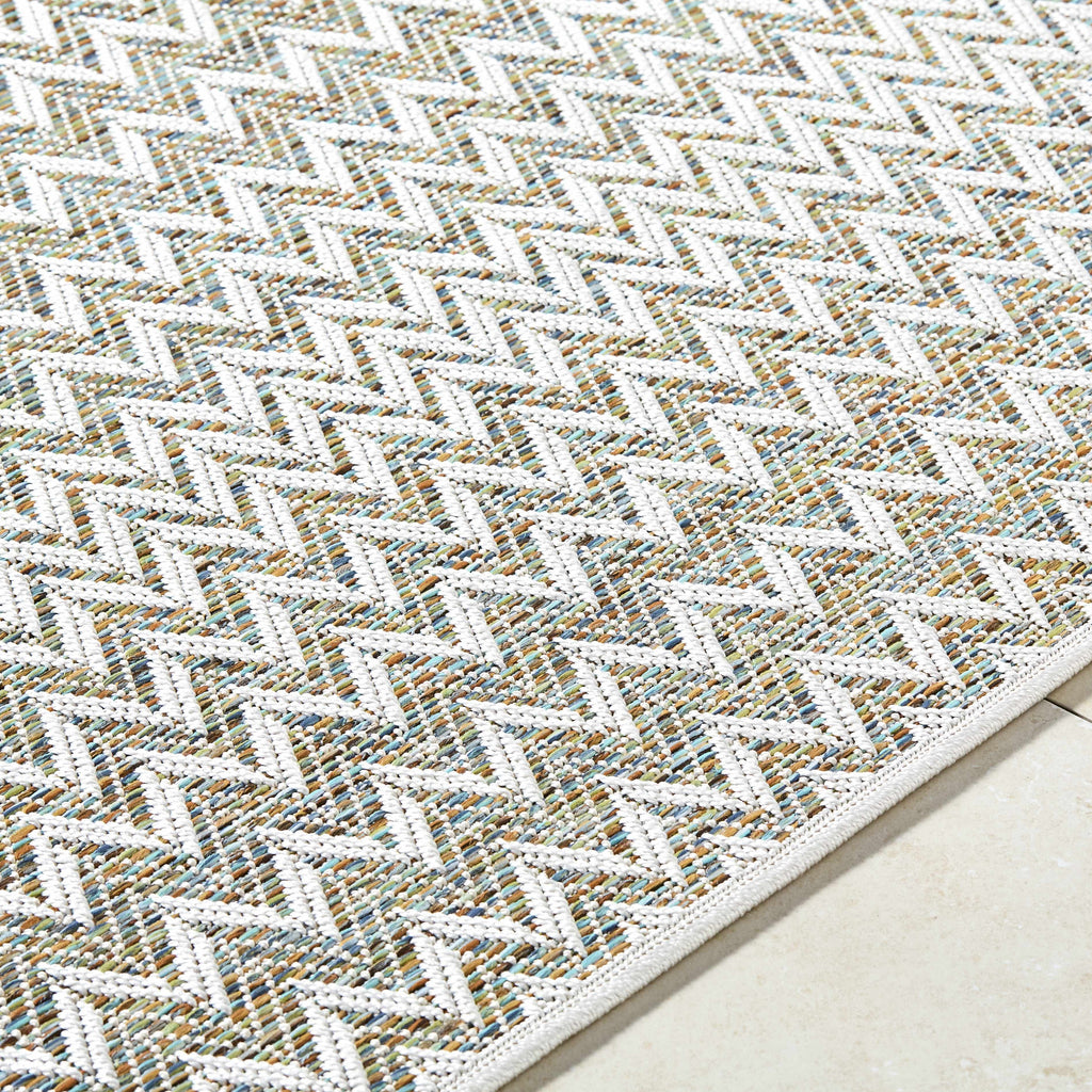 Alazne Ivory Outdoor Area Rug