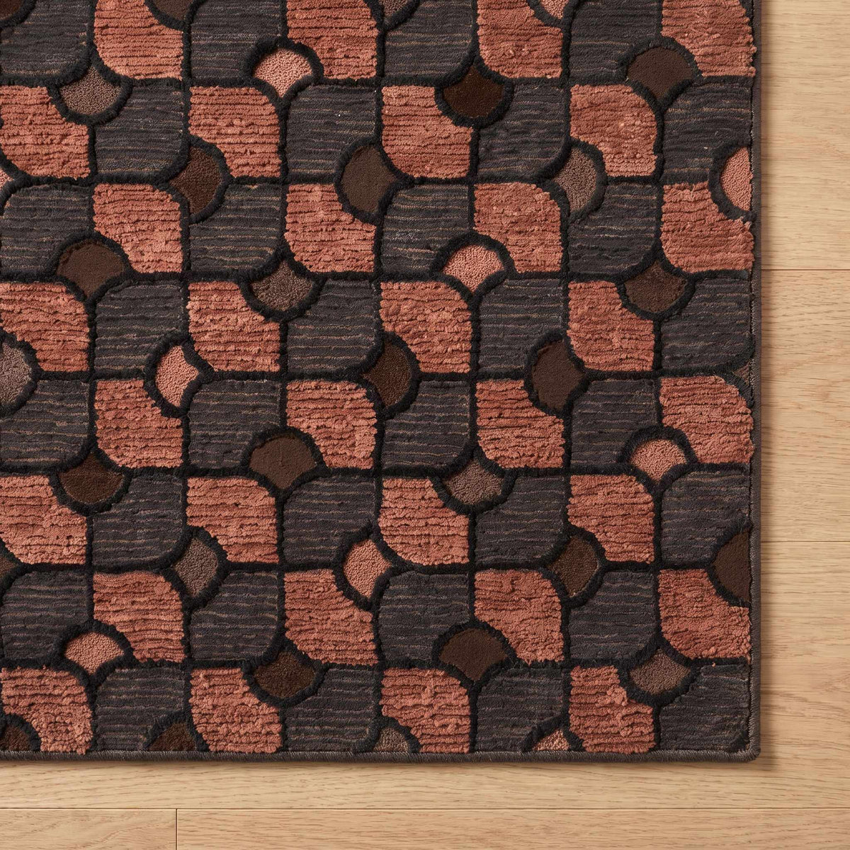 Josiah Contemporary Washable Area Rug