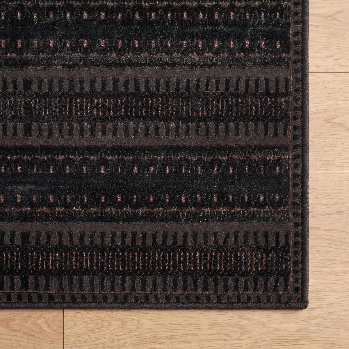 Hikaru Contemporary Washable Area Rug