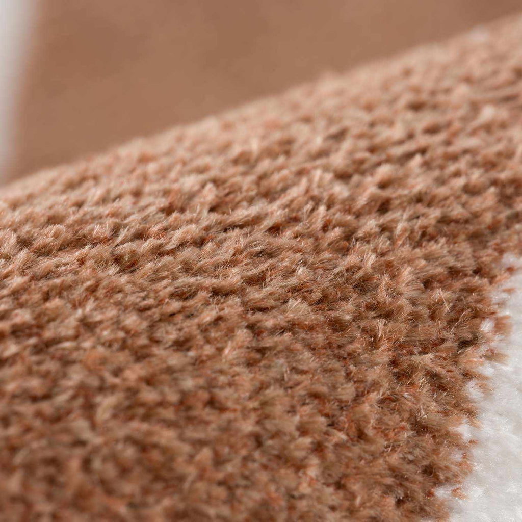 Ulric Chestnut Diamond Washable Area Rug