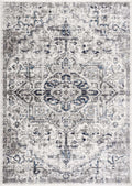 Buenaventura Cream & Navy Area Rug - Clearance