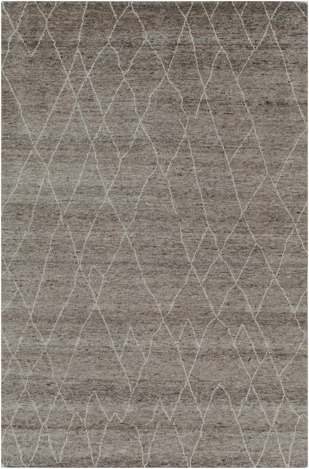 Molugan Gray Premium Wool Rug - Clearance