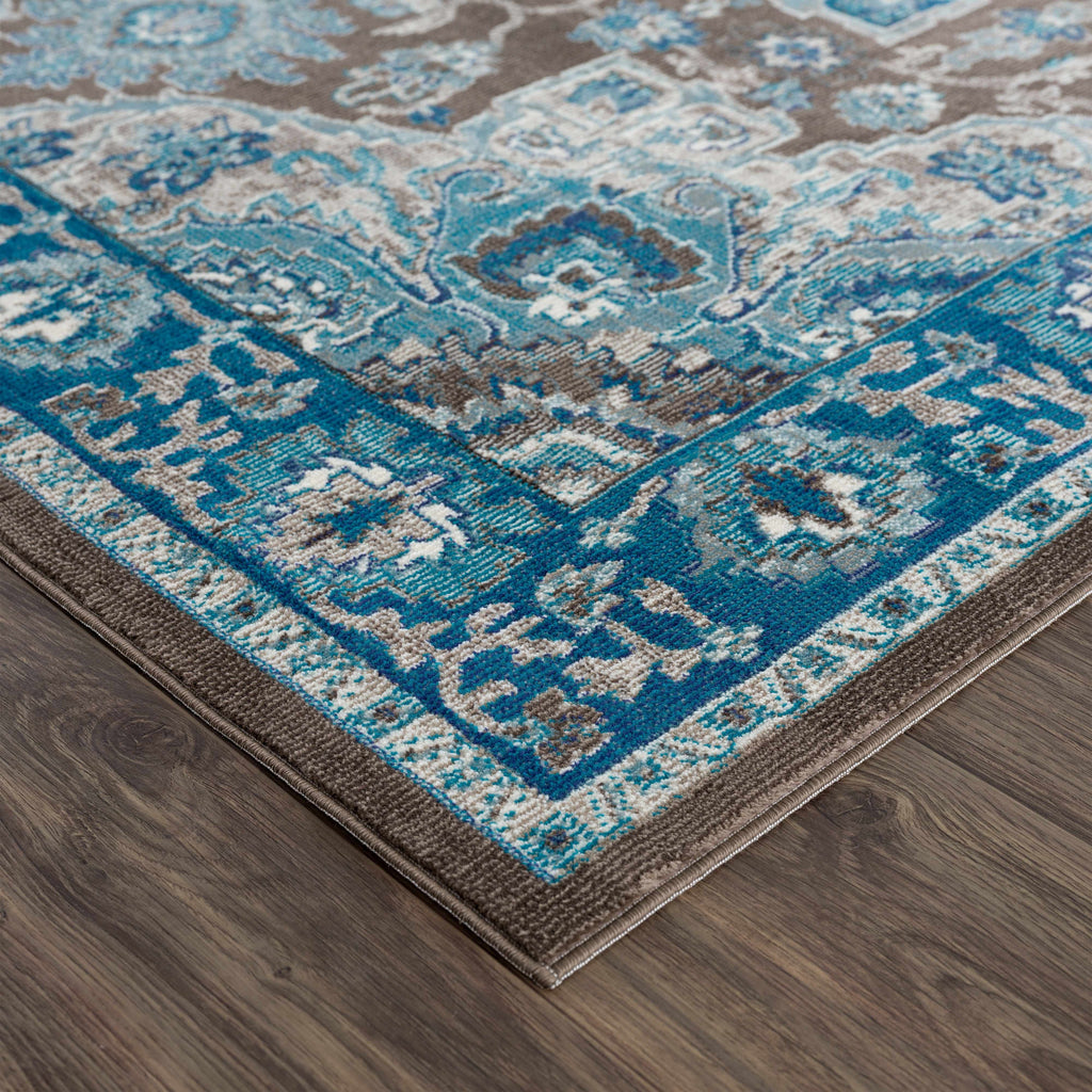 Mardin Turquoise Area Rug - Clearance