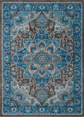 Mardin Turquoise Area Rug - Clearance