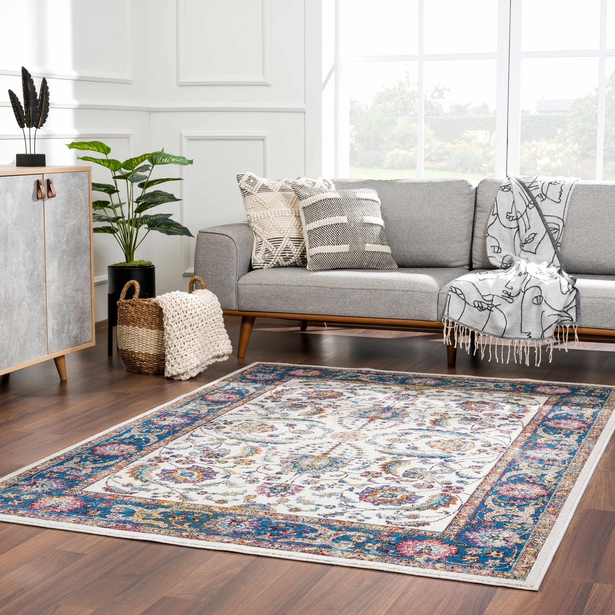 Mardina Colorful Area Rug - Clearance
