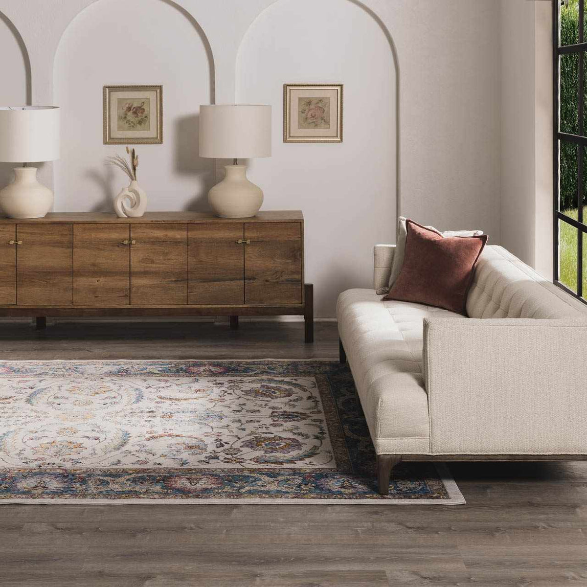 Mardina Colorful Area Rug - Clearance
