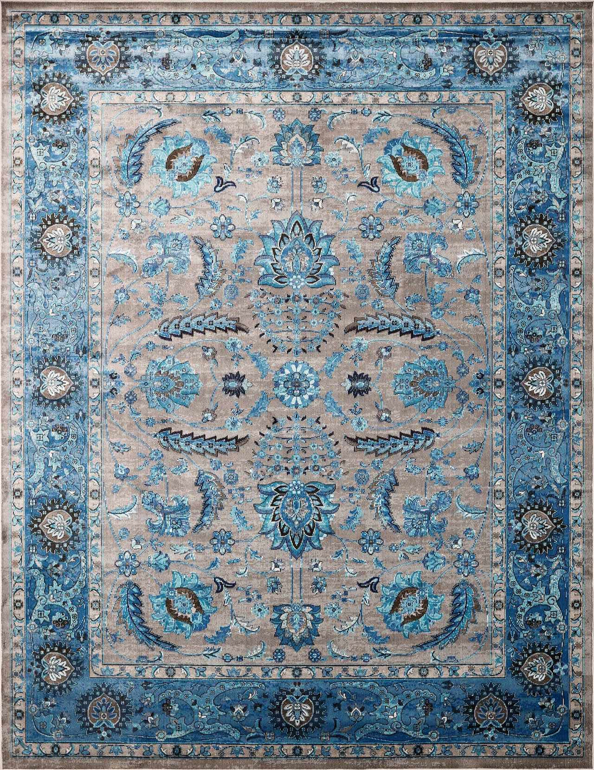 Mardina Turquoise Area Rug - Clearance