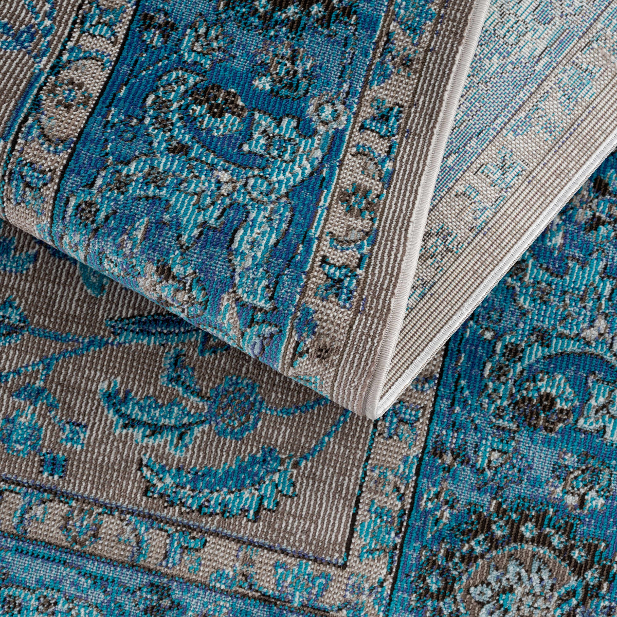 Mardina Turquoise Area Rug - Clearance