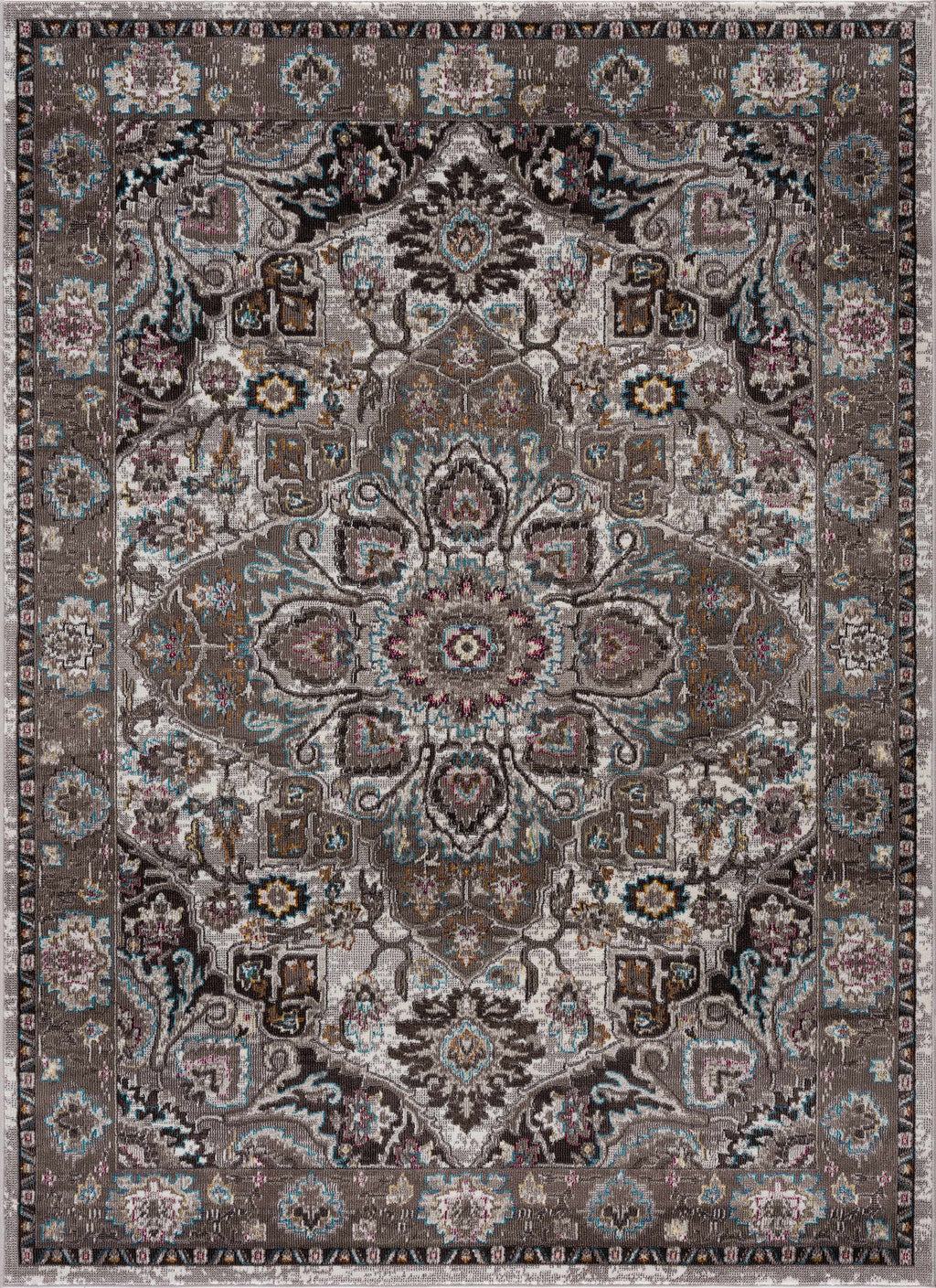 Mardin Brown Area Rug - Clearance