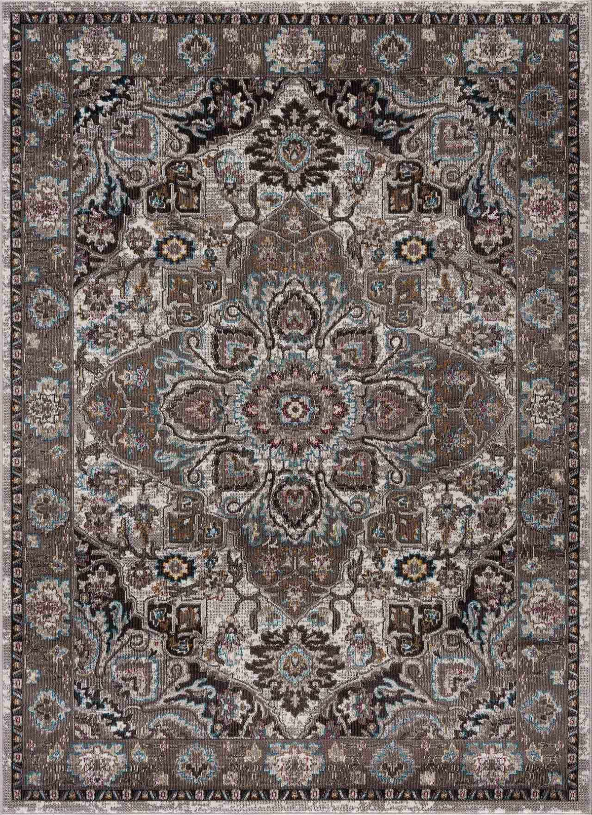 Mardin Brown Area Rug - Clearance