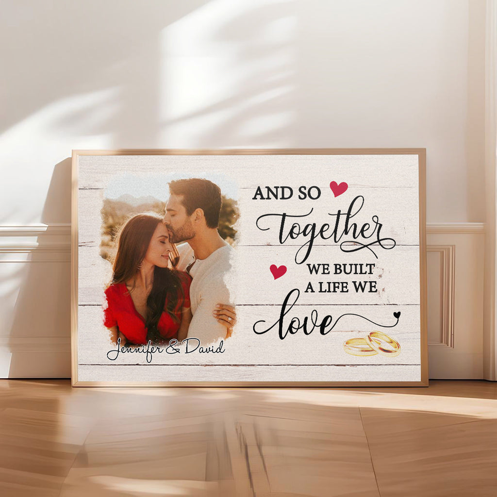 A Life We Loved - Personalized Poster