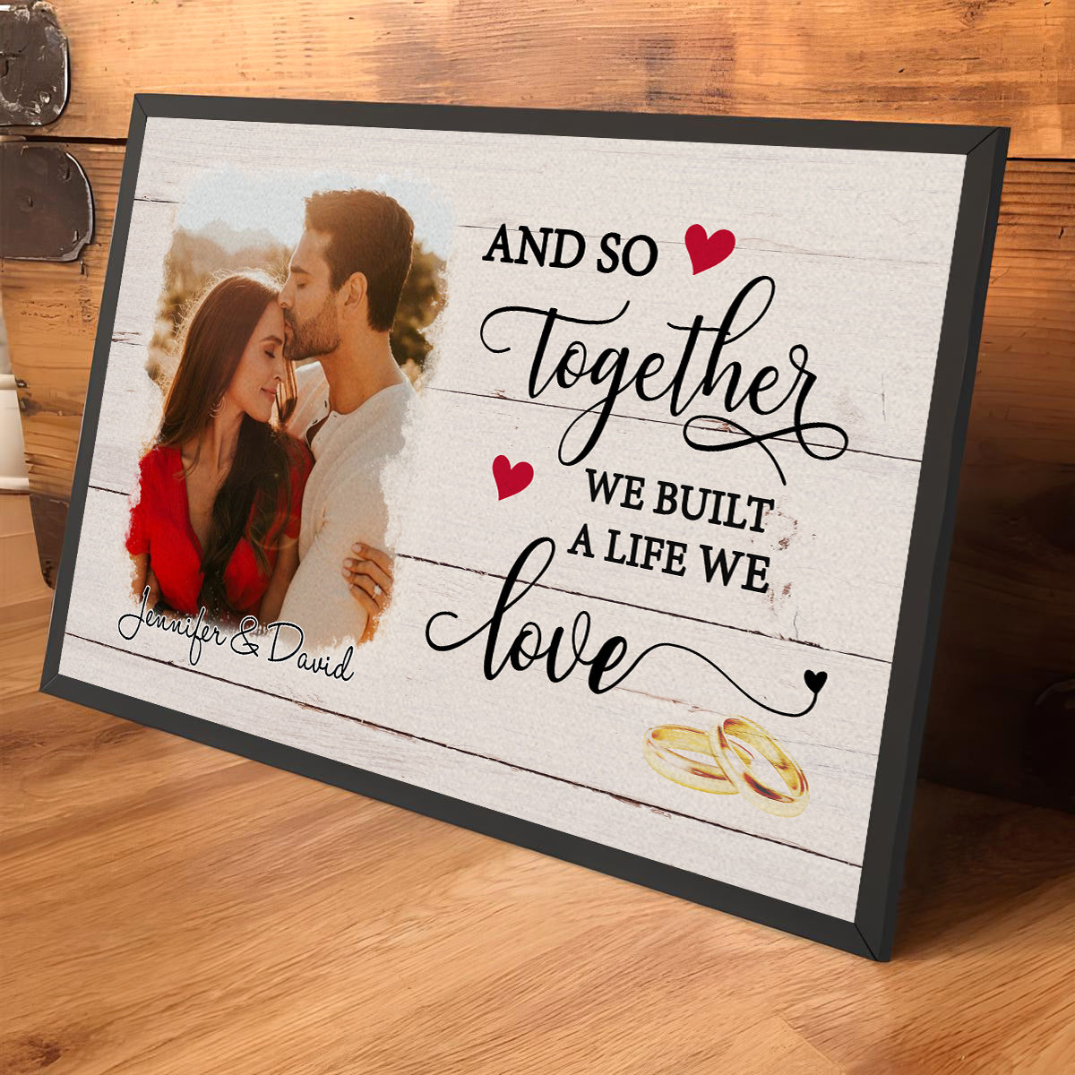 A Life We Loved - Personalized Poster
