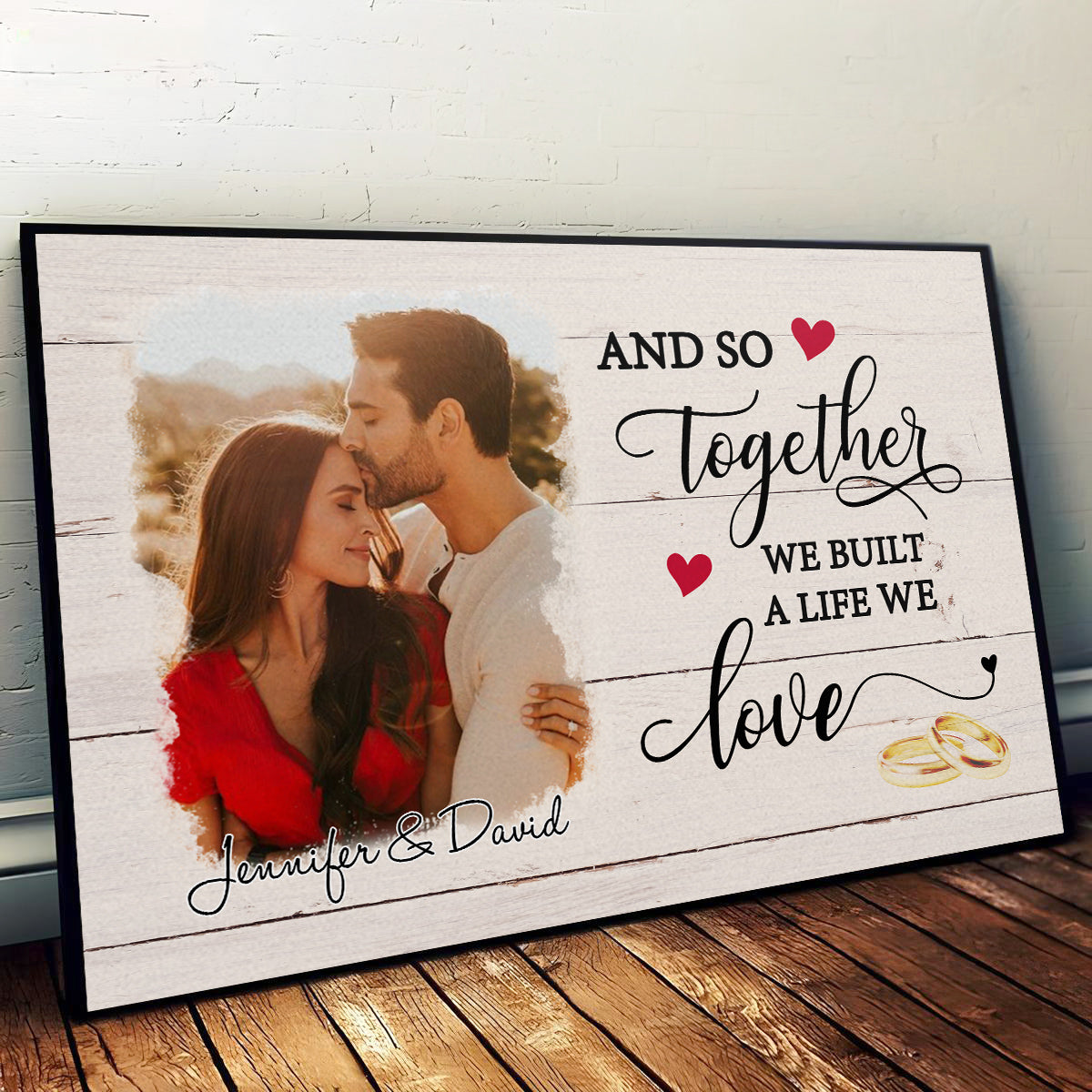 A Life We Loved - Personalized Poster