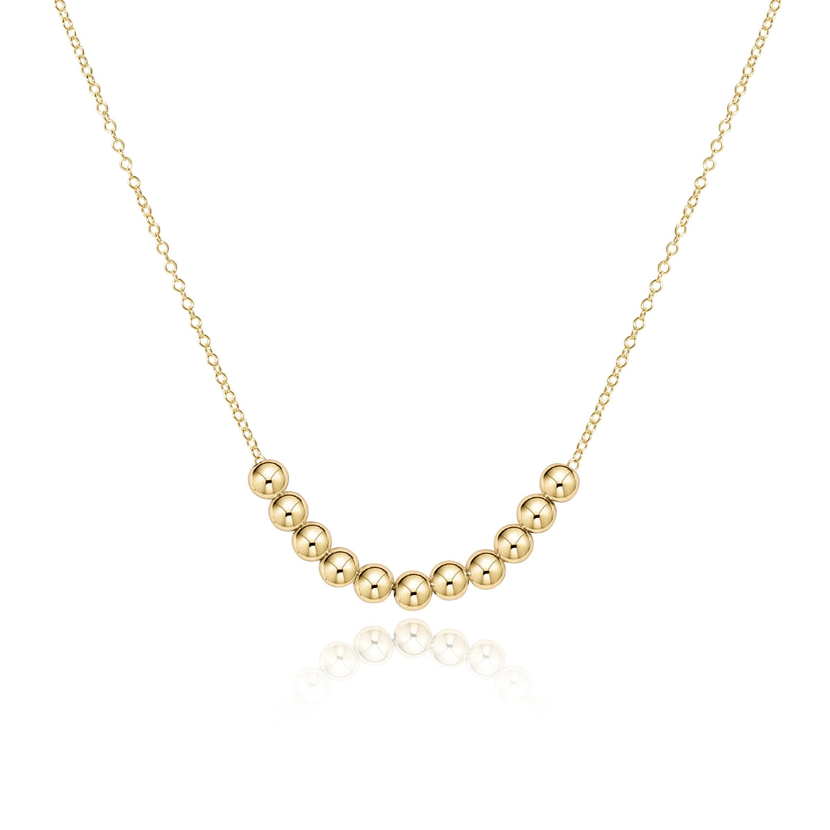 16" Necklace Gold - Beaded Bliss Gold