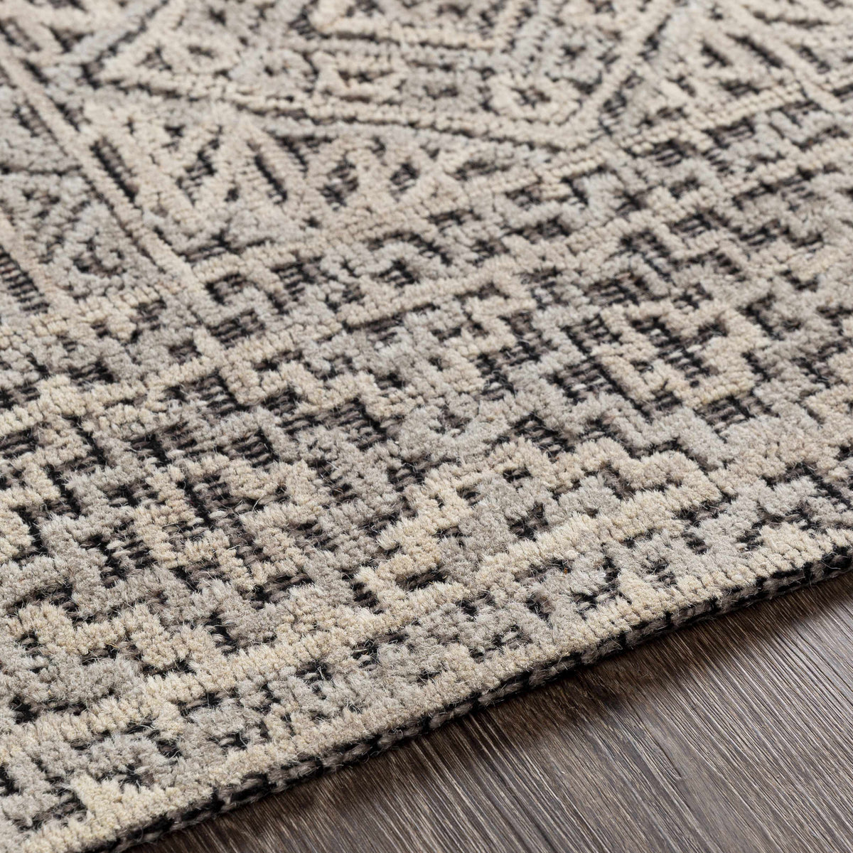 Nairne Textured Wool Area Rug - Clearance