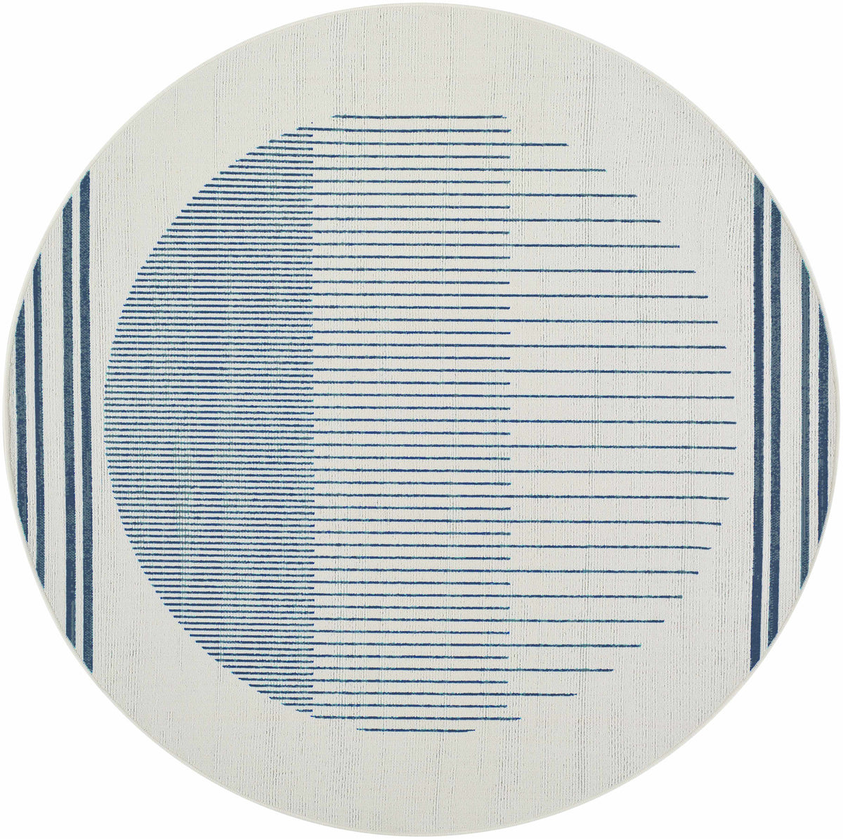 Nabil Midnight Blue Outdoor Area Rug - Clearance